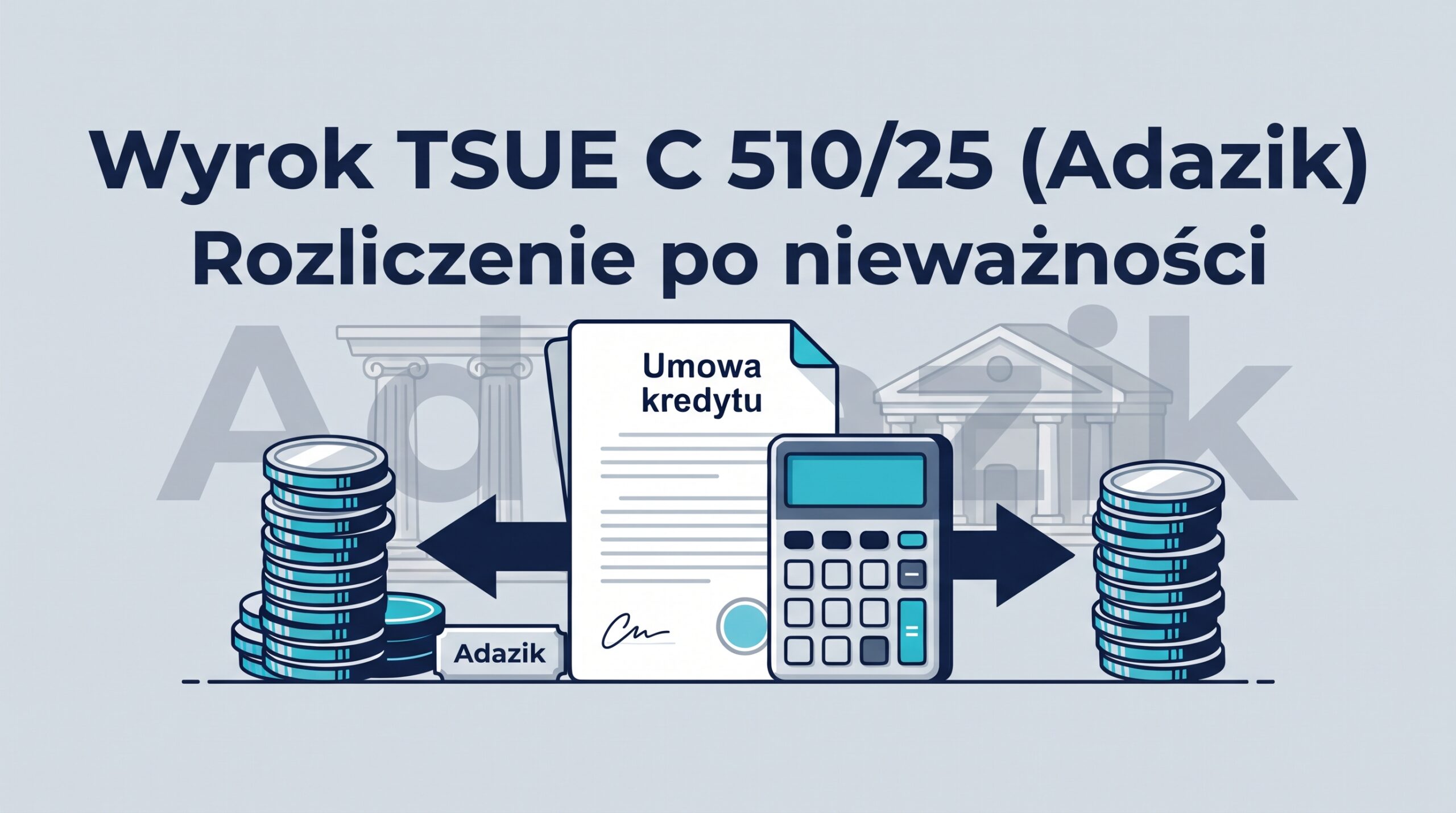 TSUE C-510/25 (Adazik) a teoria salda. Co wyrok z 10 września 2026 r. oznacza dla frankowiczów?